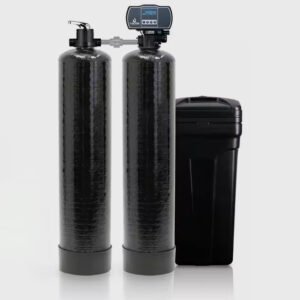 Whole House Water Softener With Upflow Carbon Filtration System