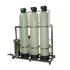 water softener with carbon filter